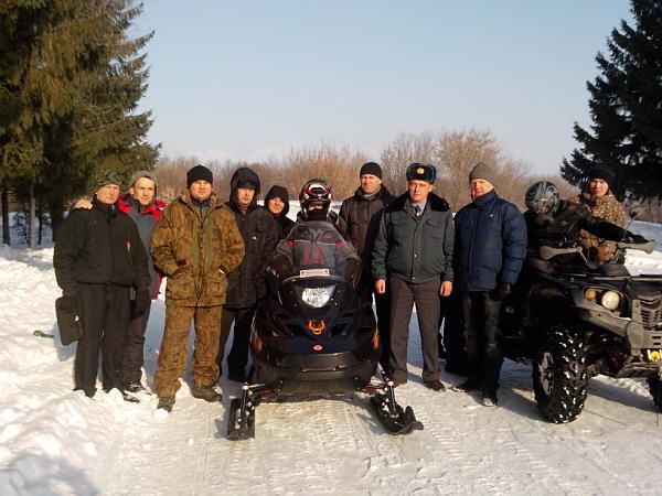 Проведен экзамен слушателей курсов по программе подготовки водителей внедорожных мототранспортных средств категории АI